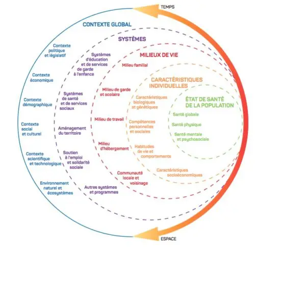 Les déterminants de la santé, Québec, MSSS, 2016 Les déterminants de la santé, Québec, MSSS, 2016